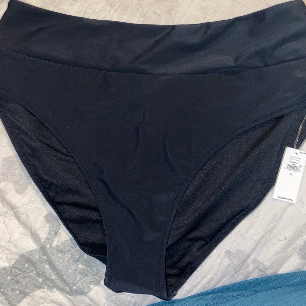 Old Navy Black Swim Bottom